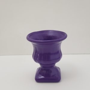 Vaso Grego em Cerâmica Roxo