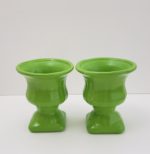 Vaso Grego em Cerâmica Verde