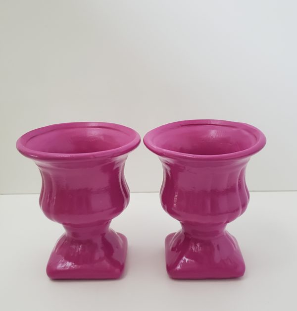 Vaso Grego em Cerâmica Pink