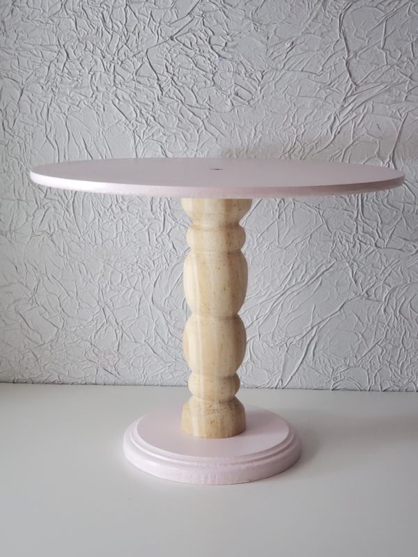 Suporte para doces Redondo Torneado Rosa Candy M Suporte para doces Redondo Torneado Rosa Candy M