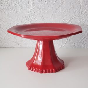 Suporte Doces Cerâmica Vermelho