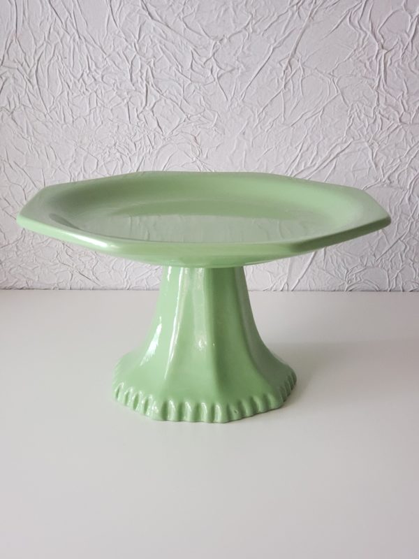 Suporte Doces Cerâmica Verde Claro
