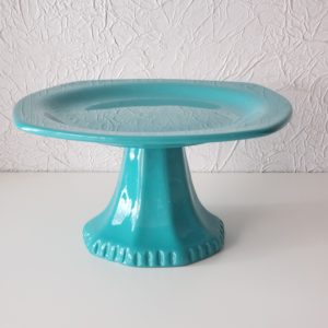 Suporte Doces Cerâmica Azul Turquesarquesa