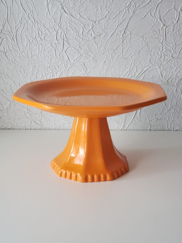  Suporte Doces Cerâmica Laranja