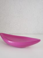 Suporte de cerâmica para doces Canoa cor Pink