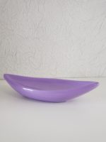 Suporte para doces cerâmica Canoa Lilás