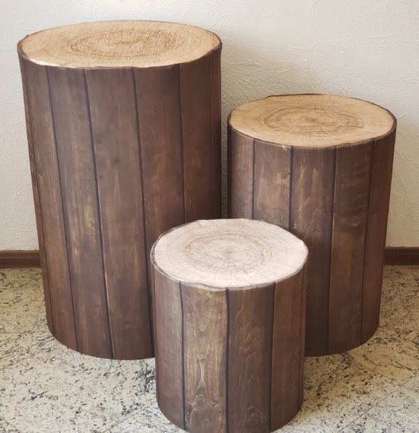 Cilindros com Capas Tecido sublimado Madeira Cilindros com Capas Tecido sublimado Madeira