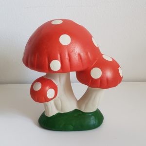 Cogumelo Decorativo Cerâmica