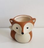 Vasinho Cachepot Cerâmica Raposa