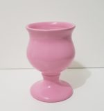 Vaso Taça em Cerâmica Rosa