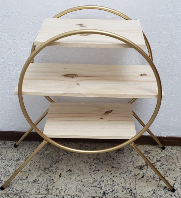 Estante Redonda Tubo Ferro