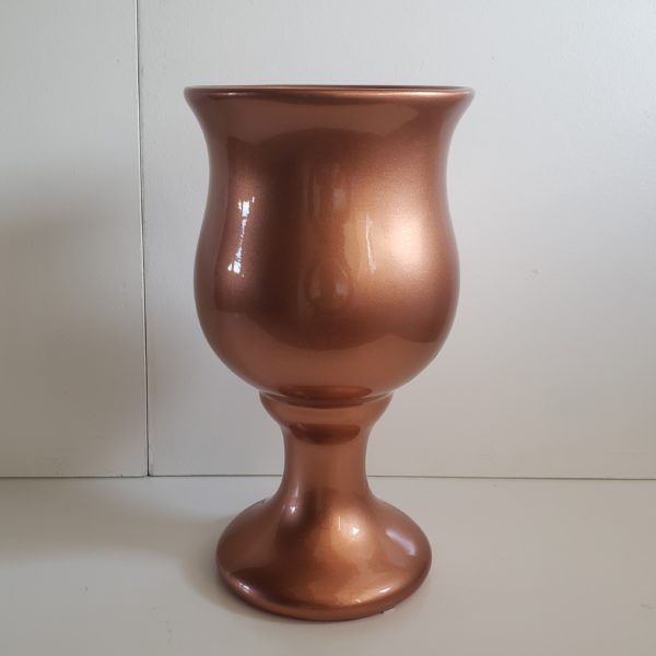 Vaso em cerâmica Rose Gold G Vaso em cerâmica Rose Gold G