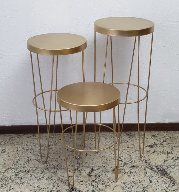 Mesas Redondas de Ferro