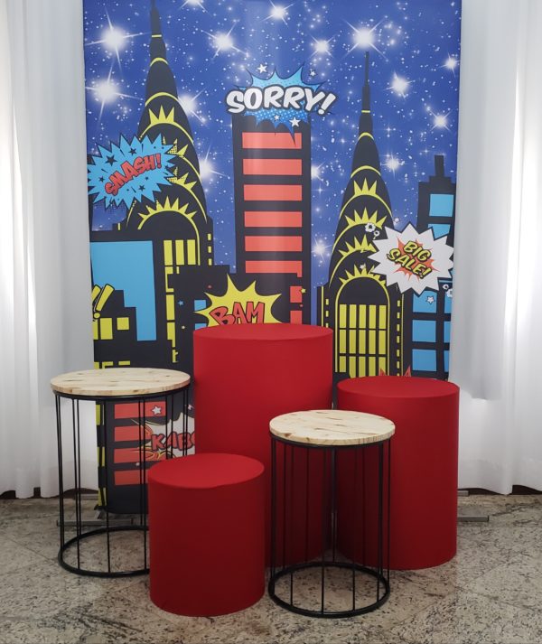 Pocket Festa Super Heróis Modelo 2