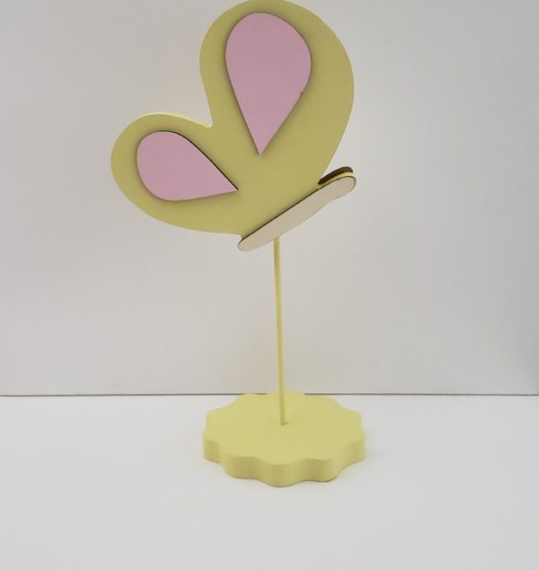 Trio Borboletas Candy Colors