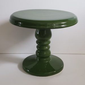 Suporte Boleira Cerâmica Verde Musgo G