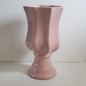 Vaso Cerâmica Rosa Bebe G