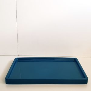 Bandeja para doces ABS Azul Petróleo