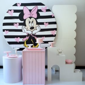 Festa Pocket Minnie Rosa (Locação)