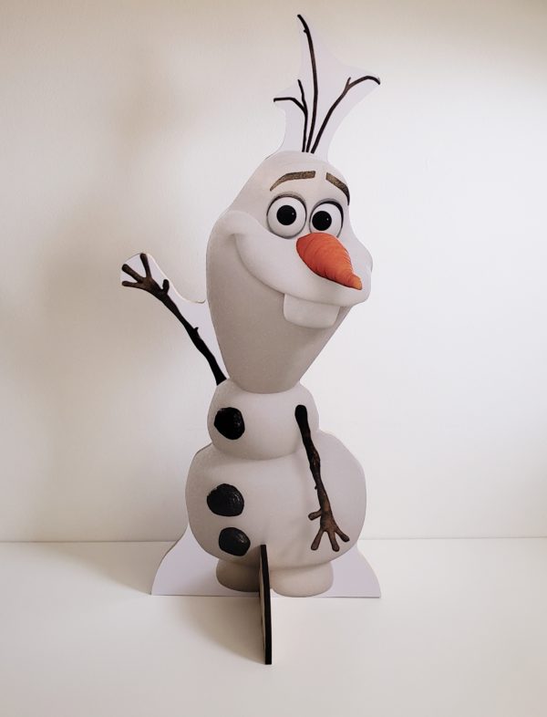 Display De Chão Boneco Do Olaf
