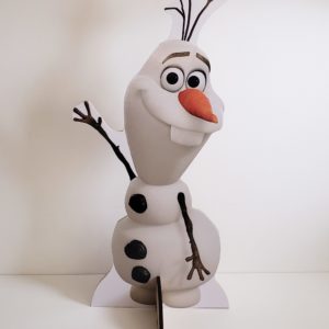 Display De Chão Boneco Do Olaf