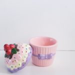 Cupcake de Cerâmica Decorativo