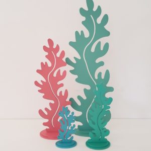 Conjunto Algas Decorativas MDF