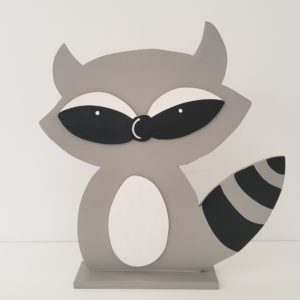 Guaxinim Decorativo MDF