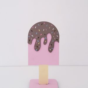 Sorvete Picolé Decorativo MDF