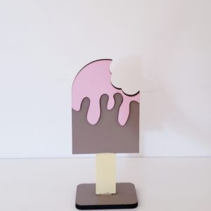 Sorvete Picolé Decorativo em MDF