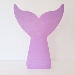 Cauda Sereia G Decorativa Lilás