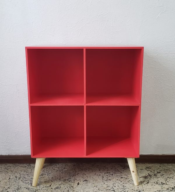 Estante Nicho Retro Vermelho Estante Nicho Retro Vermelho