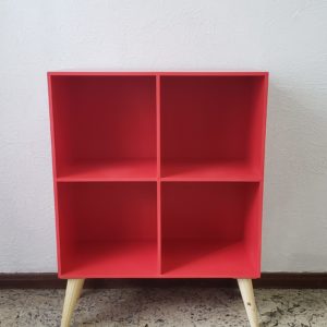 Estante Nicho Retro Vermelho