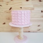 Bolo Fake Texturizado Rosa