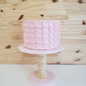 Bolo Fake Texturizado Rosa