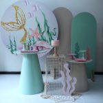 Festa Pocket Sereia Verde e Rosa