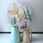 Festa Pocket Sereia Verde e Rosa