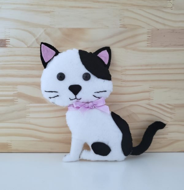 Gatinho em Feltro