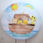 Tecido Sublimado Arca de Noe