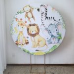 Tecido Sublimado Aquarelado Safari