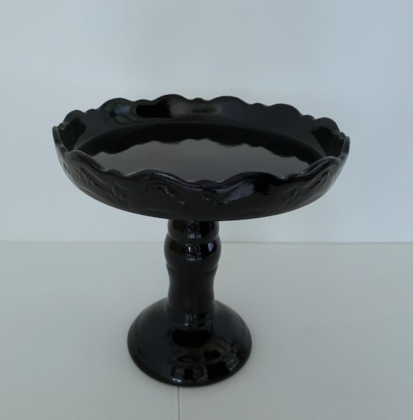 Boleira Alta em Cerâmica Preto M Boleira Alta em Cerâmica Preto M