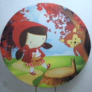 Tecido Sublimado Chapeuzinho Vermelho
