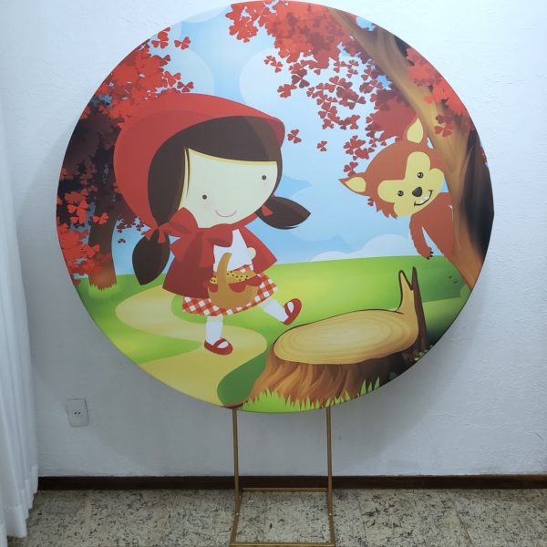 Tecido Sublimado Chapeuzinho Vermelho