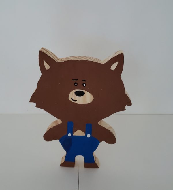 Lobo Mau Decorativo Mesa Lobo Mau Decorativo Mesa