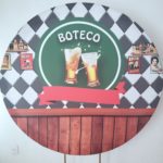 Tecido Redondo Sublimado Boteco