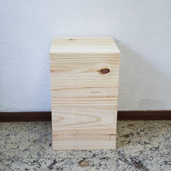 Mesa Cubo Fechada Madeira P Mesa Cubo Fechada Madeira P