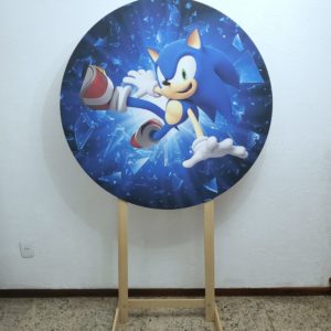 Tecido Sublimado Sonic
