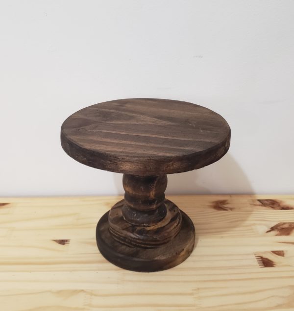 Boleira em Madeira Rústica P Boleira em Madeira Rústica P