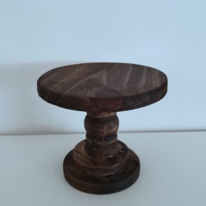 Boleira em Madeira Rústica P