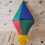 Balão de São João em Tecido
